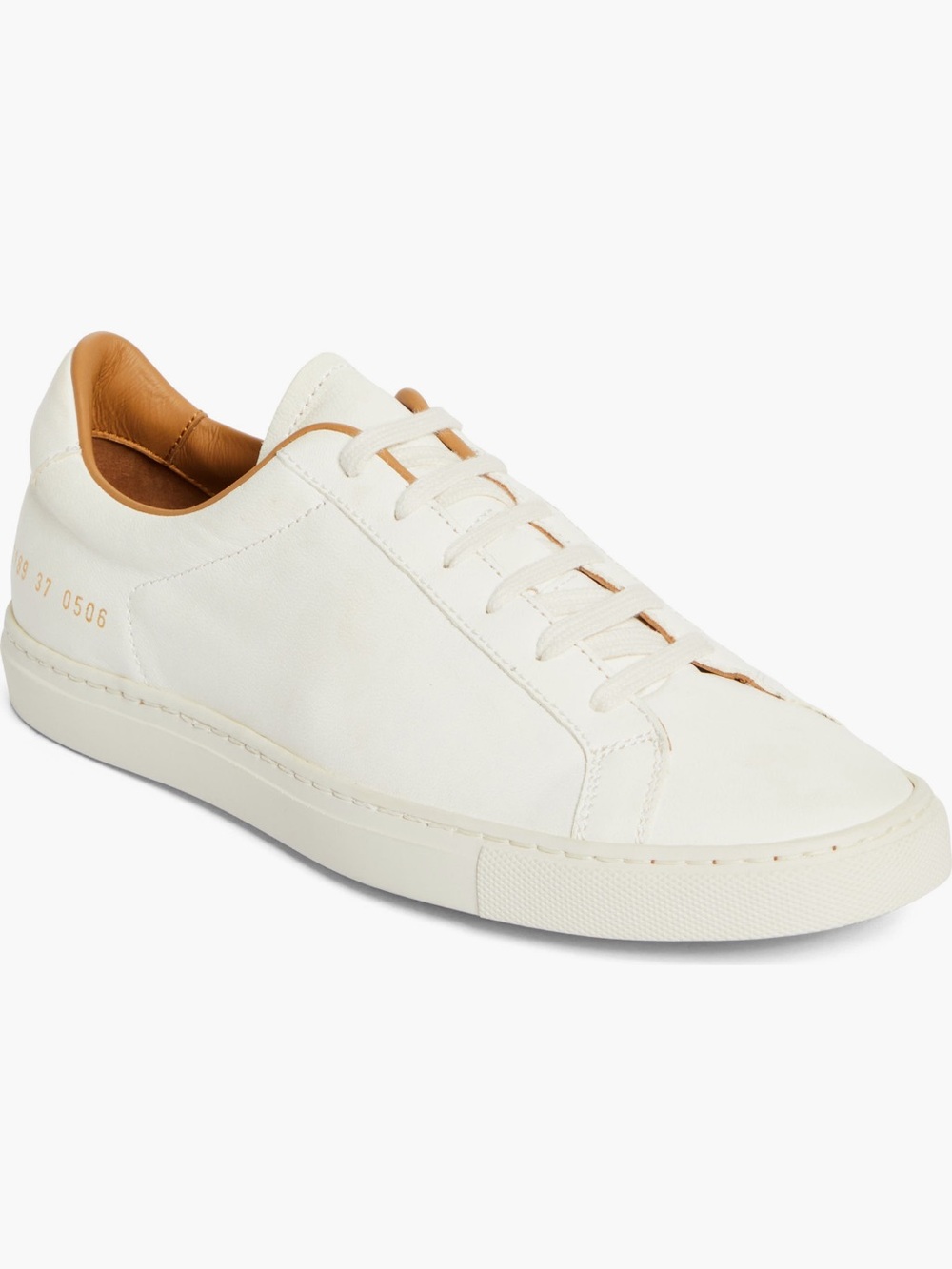 Common Projects Retro Summer Premium Sneakers Low Top White Women's Size 37 US 7